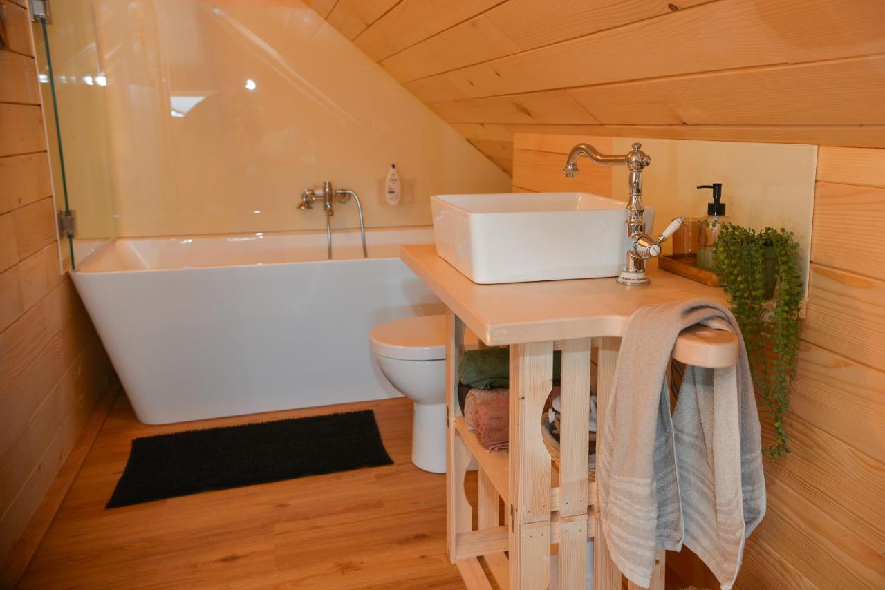 Glamping Happiness With Natural Pool Ribnica 외부 사진