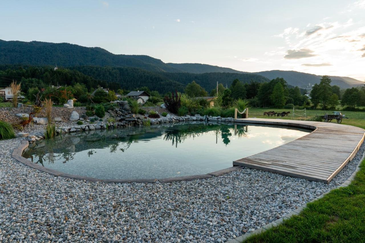 Glamping Happiness With Natural Pool Ribnica 외부 사진