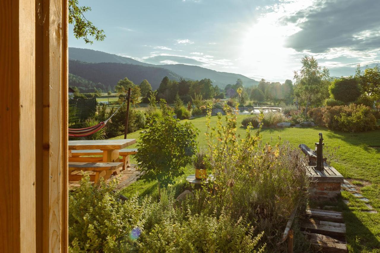 Glamping Happiness With Natural Pool Ribnica 외부 사진