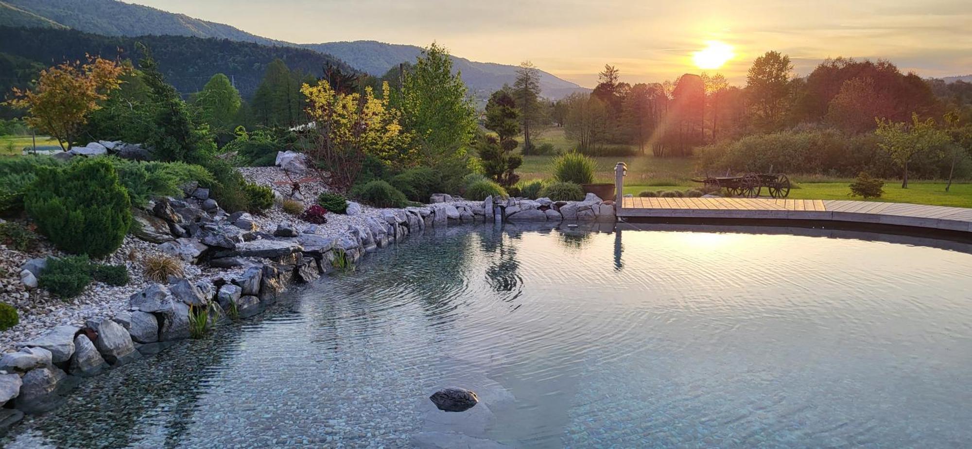 Glamping Happiness With Natural Pool Ribnica 외부 사진